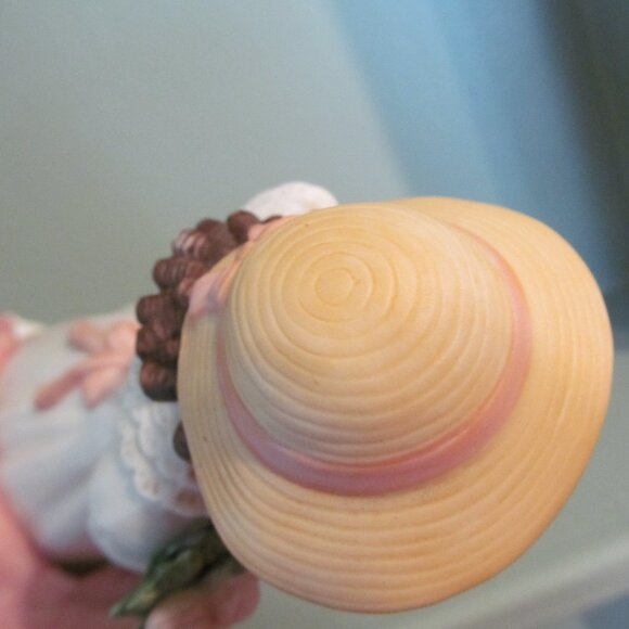 Home Interiors Homco Charlotte Rose Porcelain Lady Figurine #1468 - Picture 13 of 16